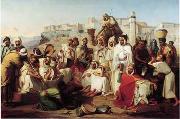 unknow artist Arab or Arabic people and life. Orientalism oil paintings 555 painting